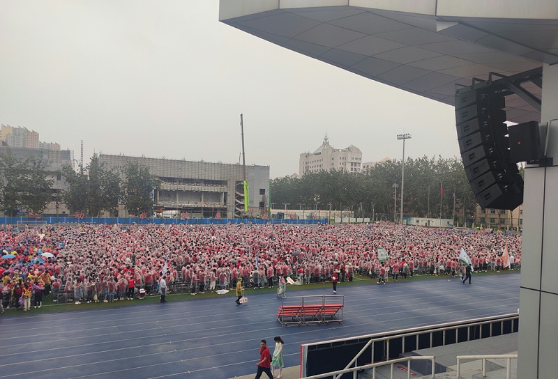 ZOBO卓邦PRS音響為北京交通大學(xué)2021新生開(kāi)學(xué)典禮保駕護(hù)航
