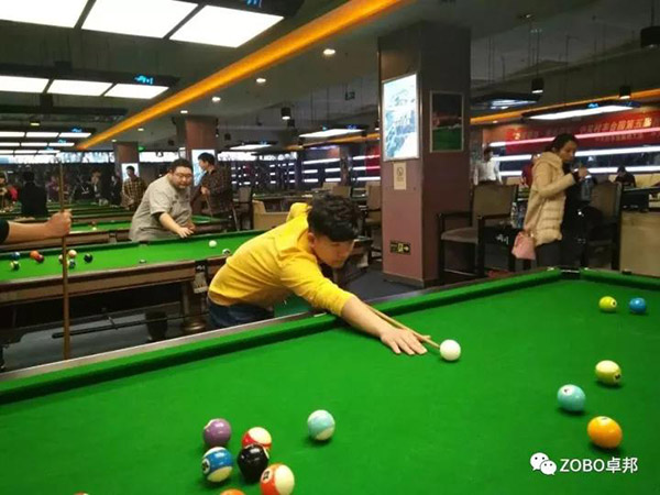ZOBO卓邦挑戰(zhàn)“激情碰撞·情系園區(qū)”中關村豐臺園第五屆臺球競賽