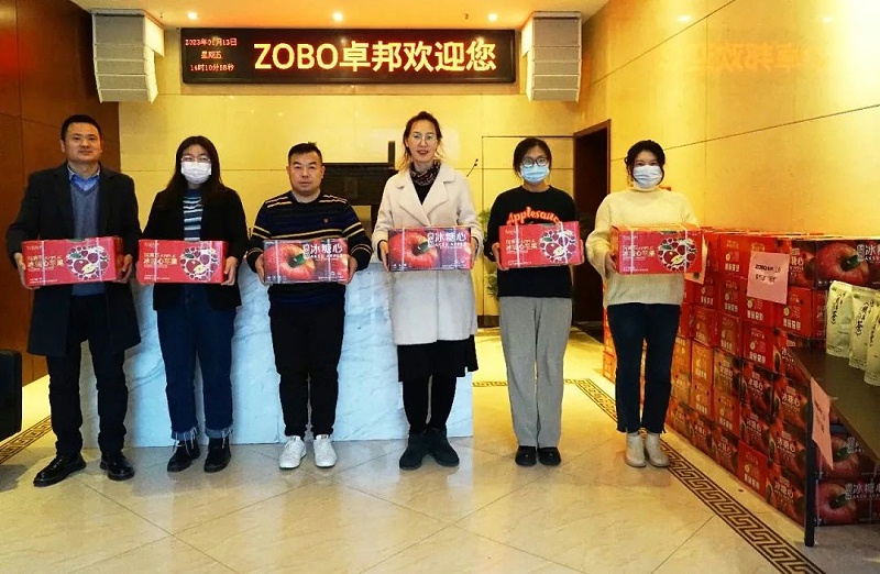 ZOBO卓邦工會丨春節(jié)慰問暖人心，凝心聚力鼓干勁